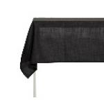 Q1 TABLECLOTH 100% POLYESTER ANTHRACITE 140X250CM